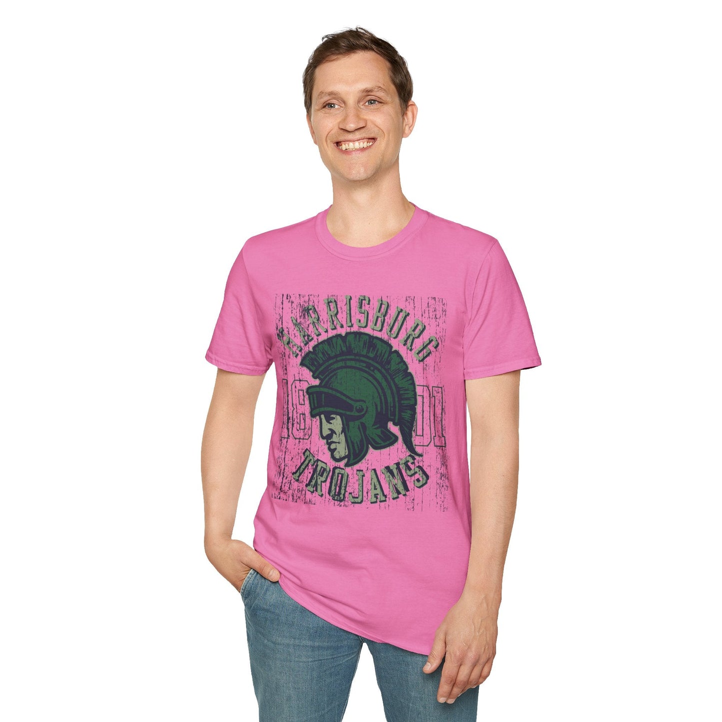 Unisex Gildan Softstyle 64000 Art Design Graphic T Shirt With Artwork Print For Everyday Wear