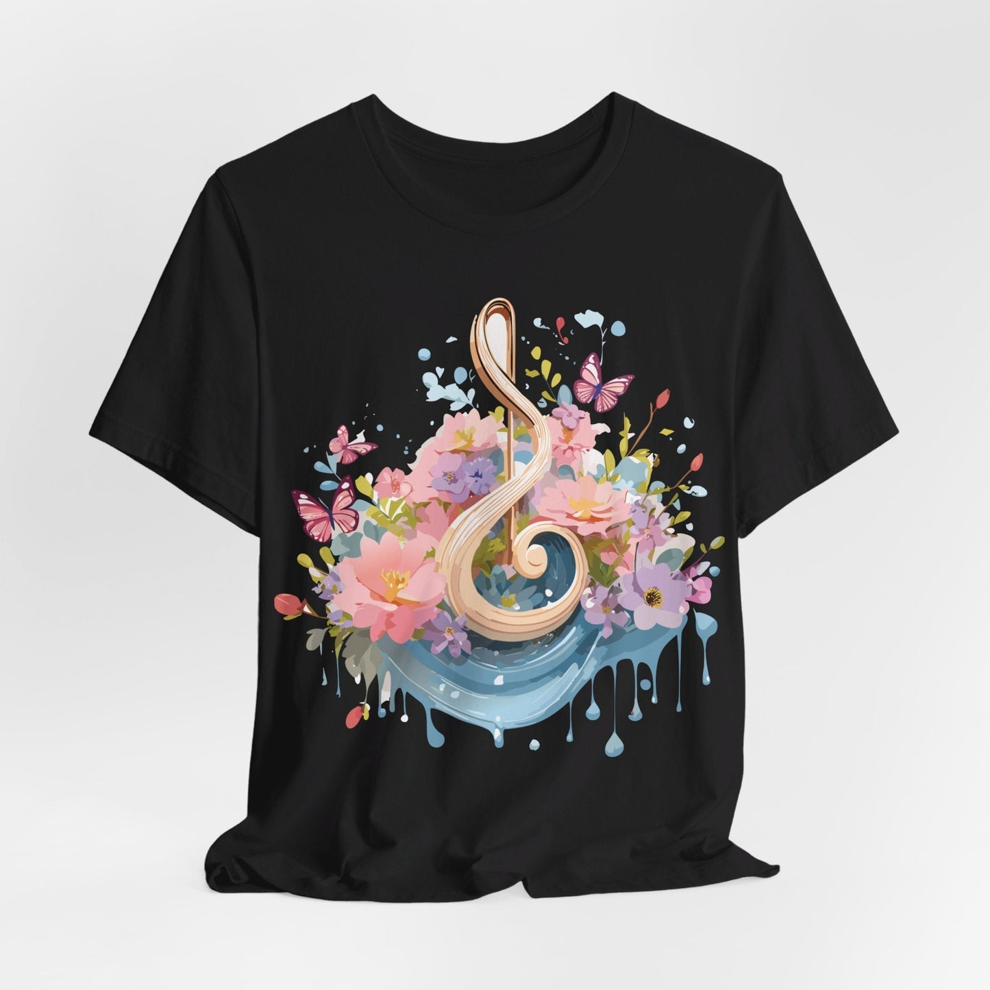 Music T Shirt Unisex Graphic Tee By Adelpha With Vintage Inspired Artwork And Premium Comfort