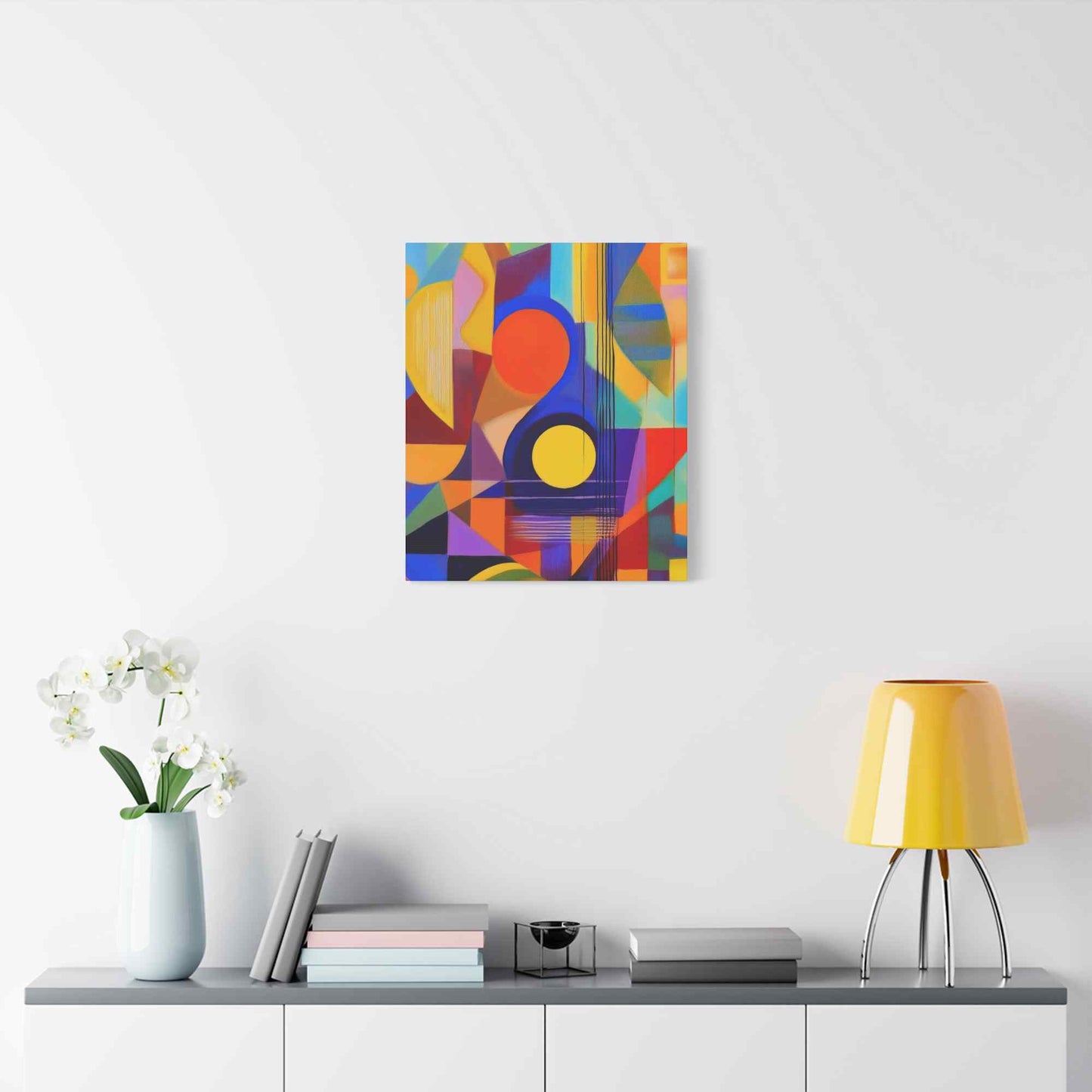 Abstract Painting Print Canvas 20x24,20x30,24x30, 24x32,24x36,30x40, 32x48,36x48,40x60 Pine-Wood Inner Frame ABS-9