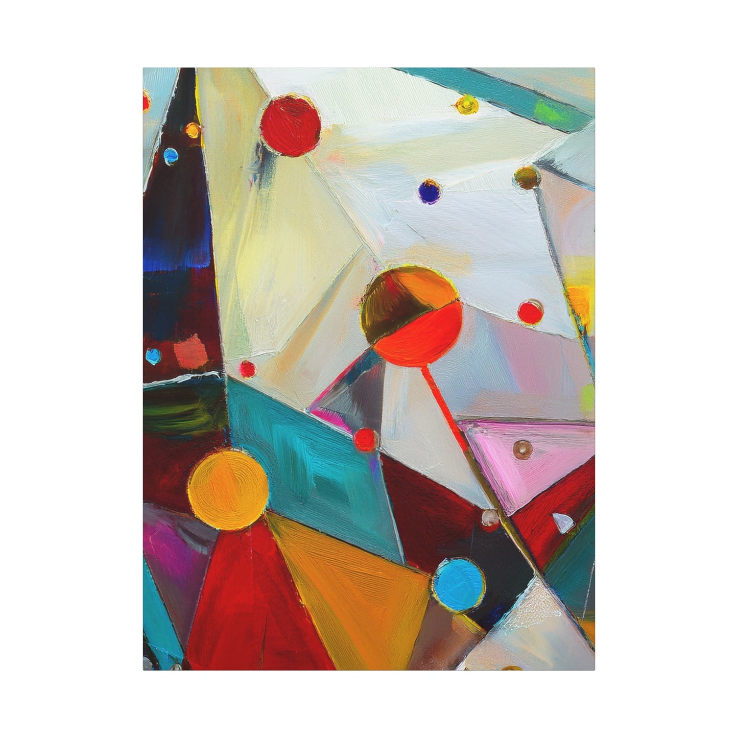 Abstract Oil Painting Print Canvas 20x24,20x30,24x30 24x32,24x36,30x40 32x48,36x48,40x60 Pine-Wood Inner Frame ABS-172