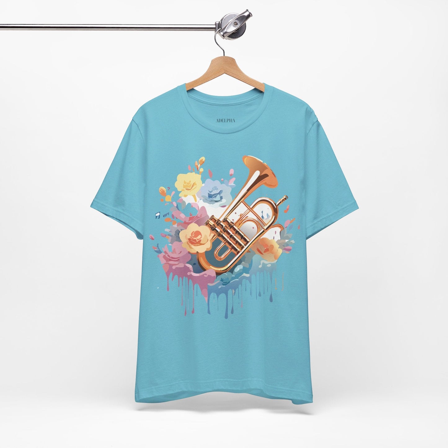 Music Graphic T Shirt Unisex Vintage Inspired Art Adelpha Tee Premium Short Sleeve