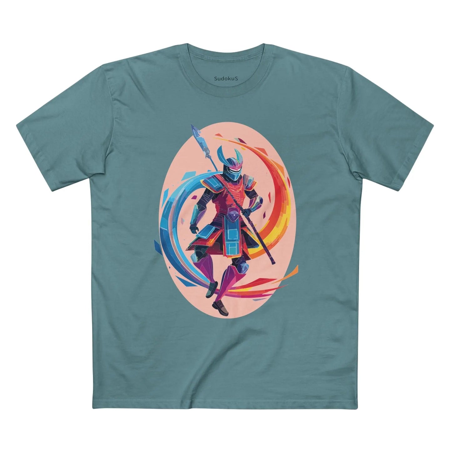 Samurai Graphic Unisex 100 Cotton Staple Tee 20
