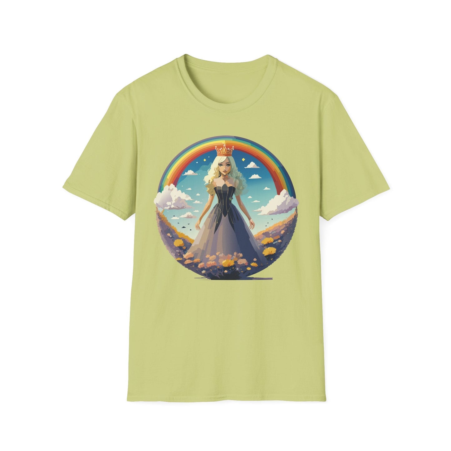 Womens Graphic T Shirt Art Design Tee 100 Percent Cotton Short Sleeve Softstyle Unisex
