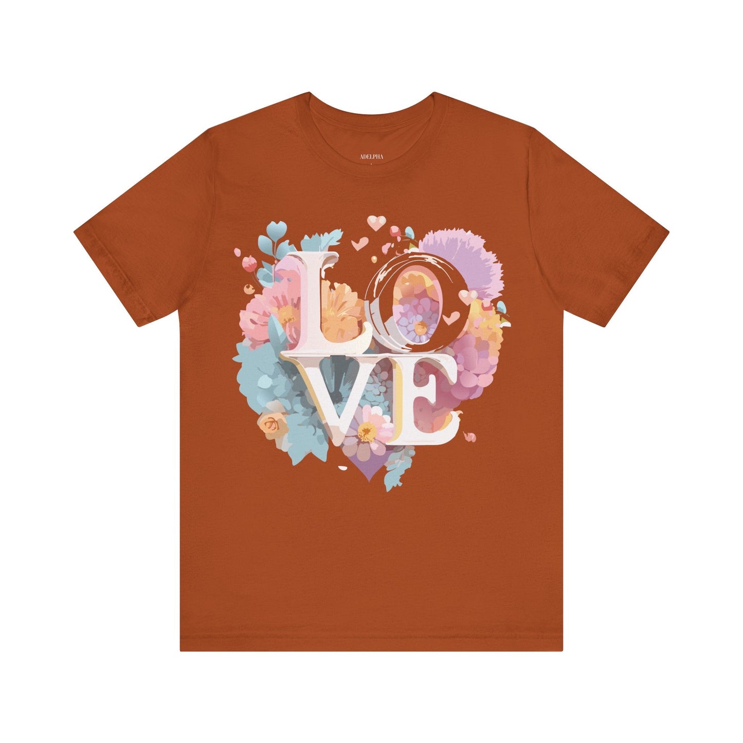 Valentine Graphic Tee Unisex Jersey Short Sleeve Art Design By Adelpha Vintage Artwork