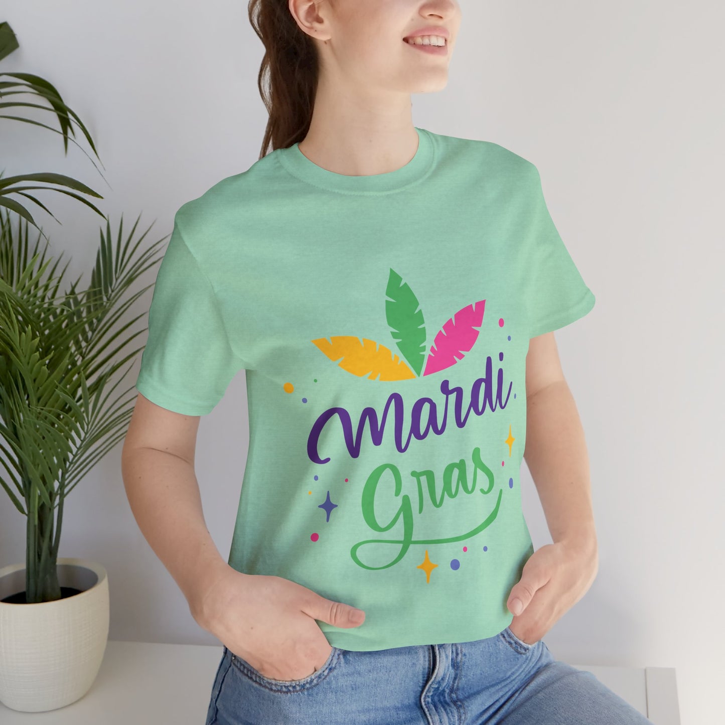 Camiseta unisex de algodón para carnaval