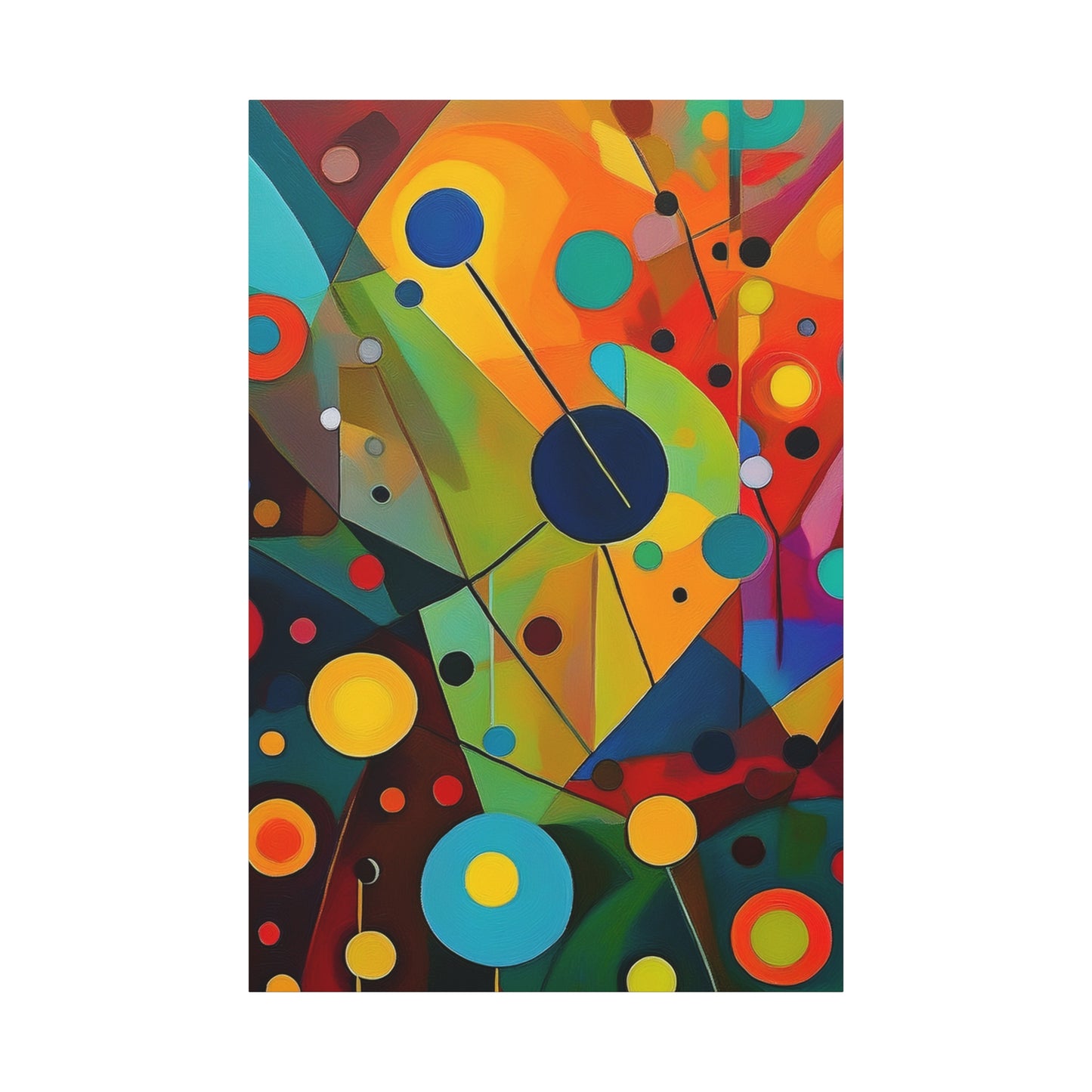 Abstract Oil Painting Print Canvas 20x24,20x30,24x30 24x32,24x36,30x40 32x48,36x48,40x60 Pine-Wood Inner Frame ABS-146