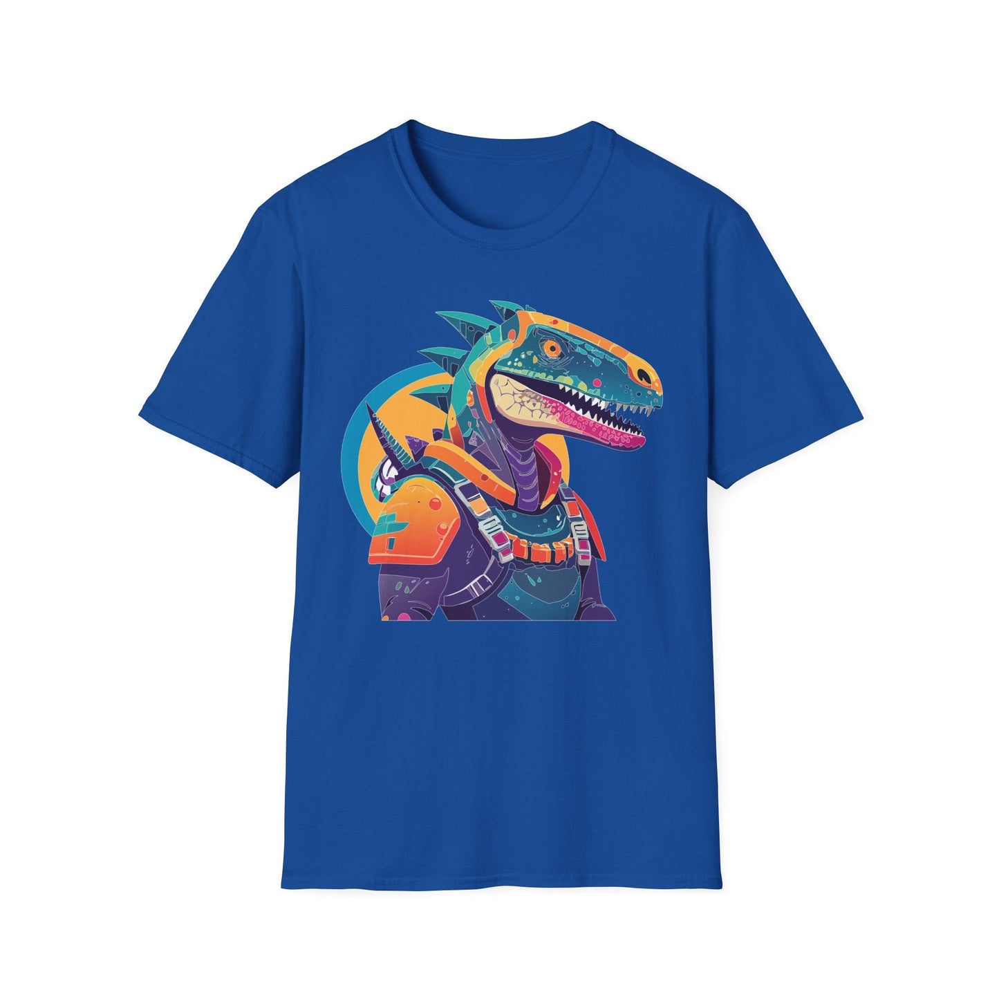 Unisex Alien Cosmos Shirt With Art Design Gildan Softstyle 64000 Short Sleeve Tee