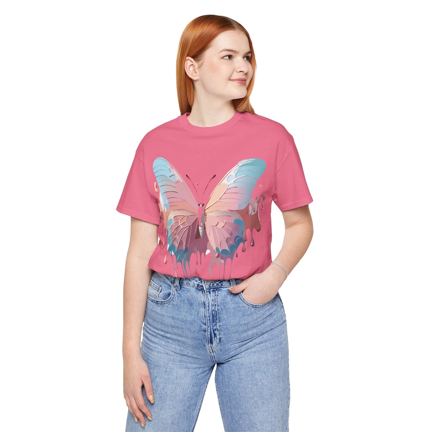 Butterfly Graphic Tee Adelpha Unisex Vintage Inspired Art Shirt