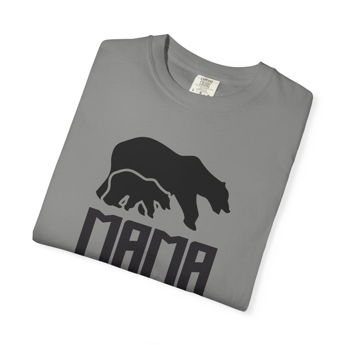 Mama Bear Mom T-shirt Mother's Day Mama Tee Unisex Comfort Colors Garment-Dyed Cotton h12