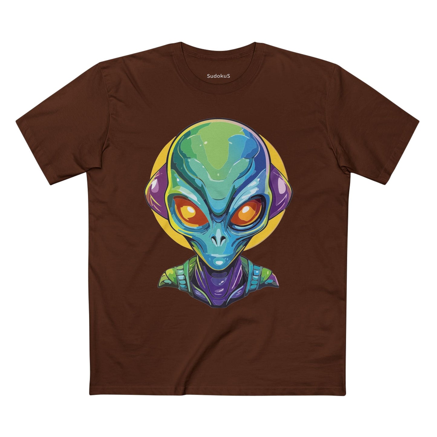 Aliens Graphic Unisex 100 Cotton Staple Tee 9