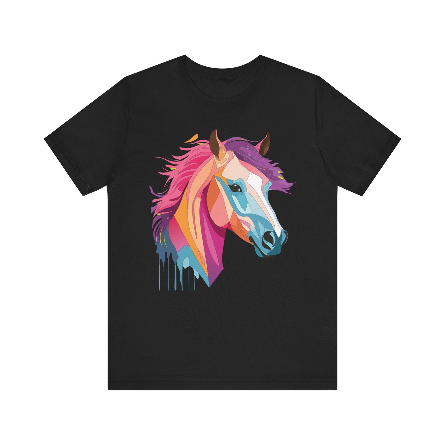 Unisex Animal Shirt Art Design Short Sleeve With Wild Animals Graphic Print Comfort Tee
