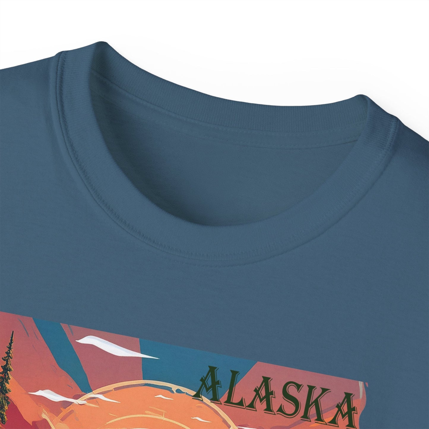 Alaska Graphic Unisex Cotton T‑Shirt 4