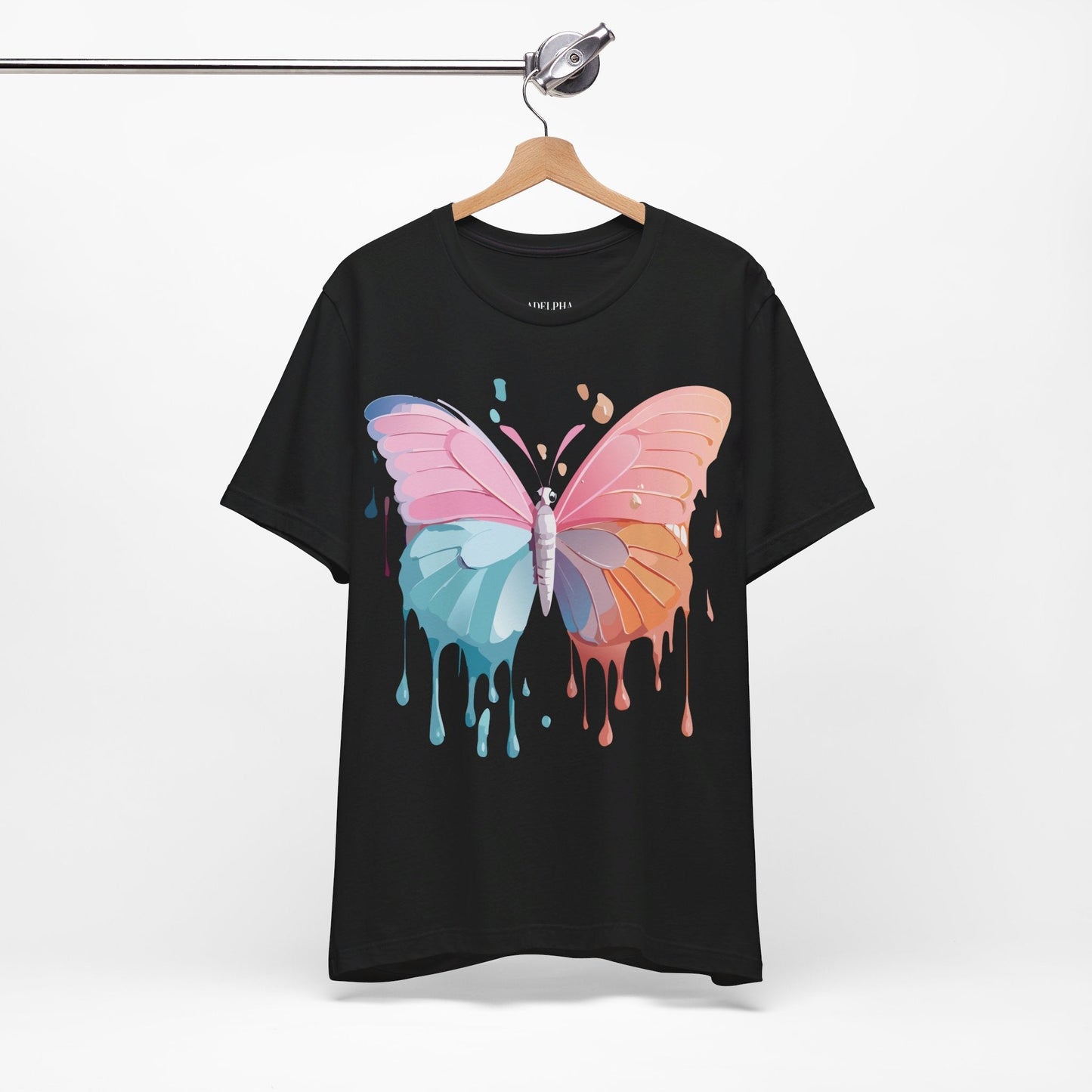 Adelpha Graphic Tee Unisex Short Sleeve Jersey Art Design Vintage Inspired