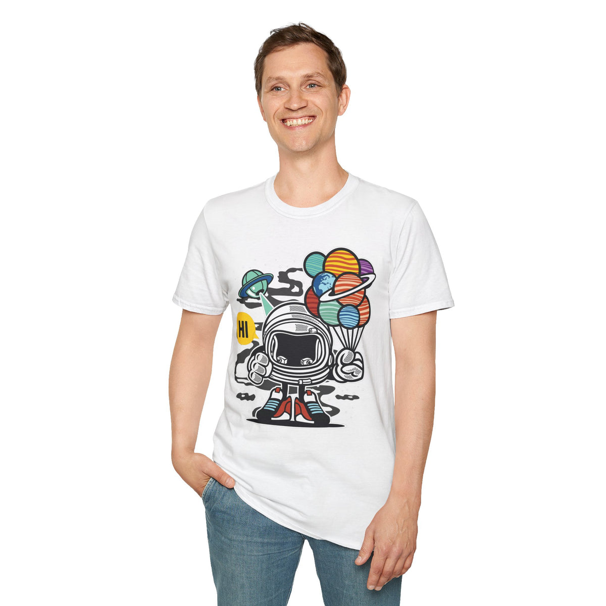 Funny Cartoon Animation Graphic Tee Gildan Unisex 100 Cotton Tee Shirt - 91
