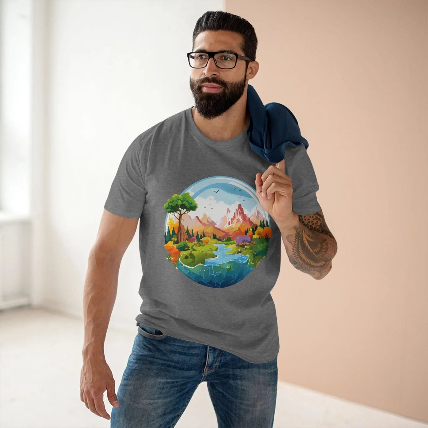 Fantasy Graphic Unisex 100 Cotton Staple Tee 23