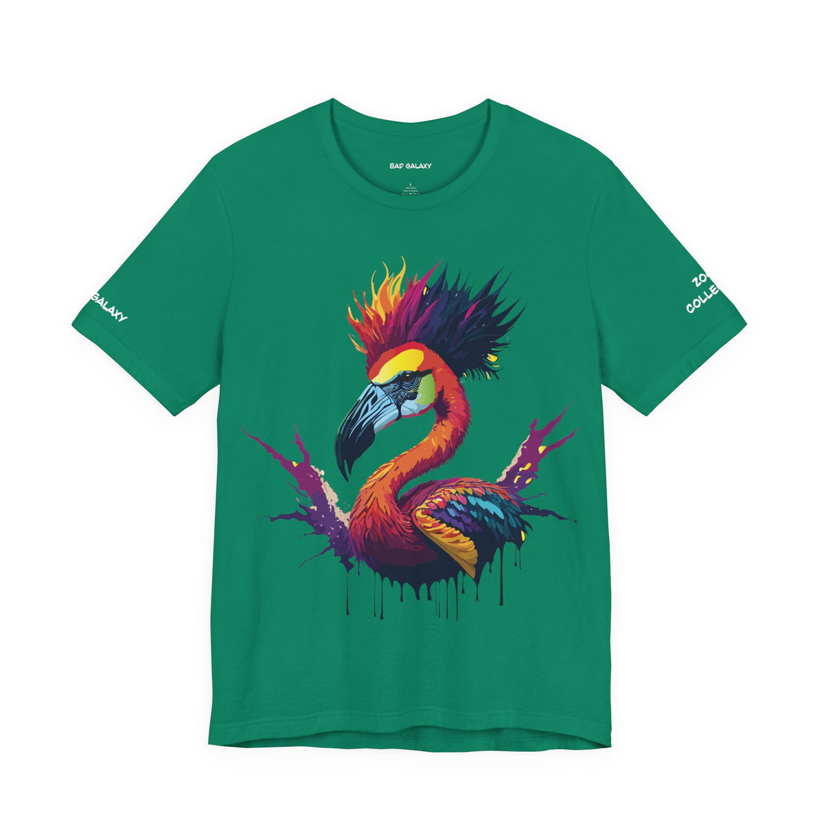 Animal Graphic Unisex Cotton Bella+Canvas Tee with Art Design b1