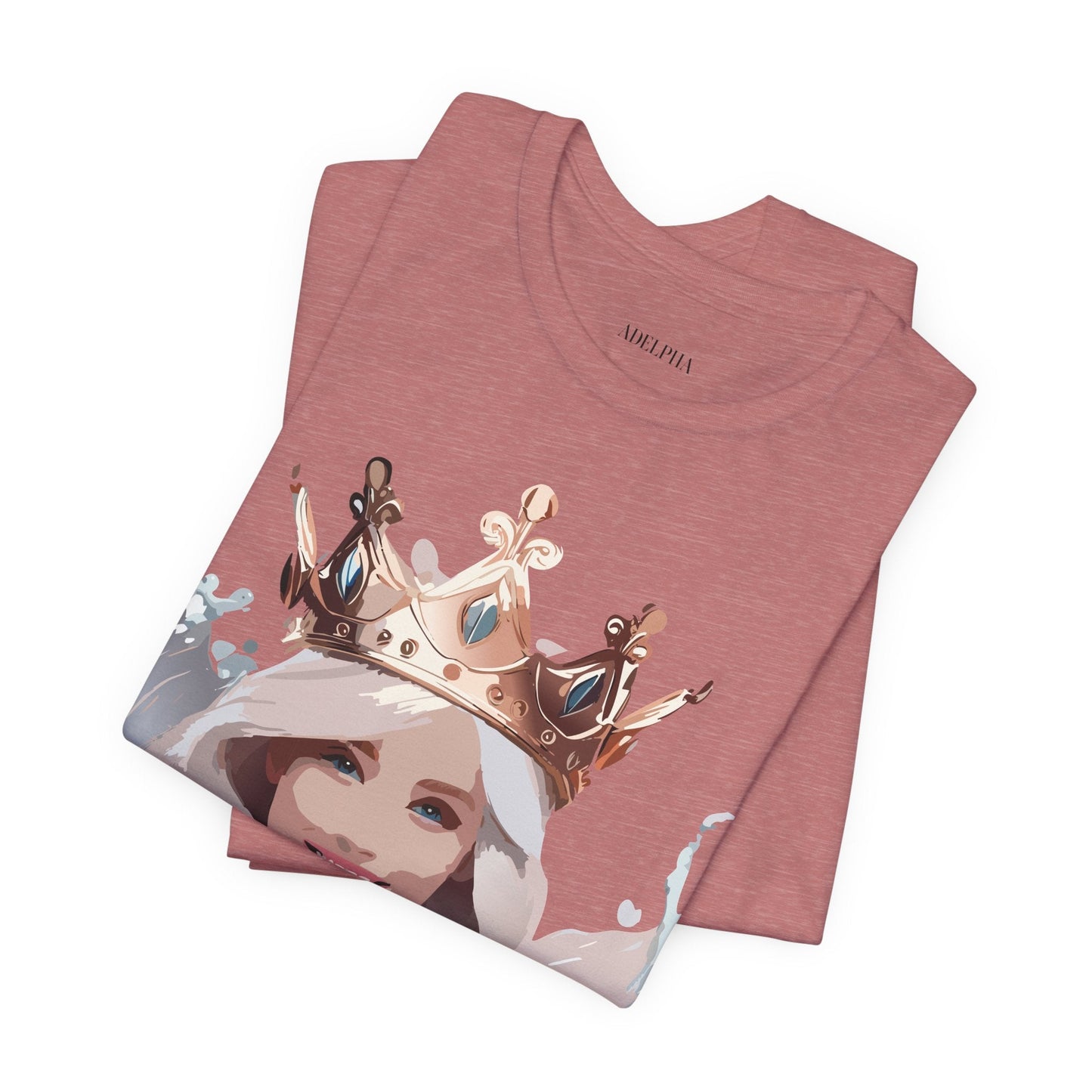 Queen Graphic Tee Unisex Jersey Short Sleeve Vintage Inspired Adelpha Art Design