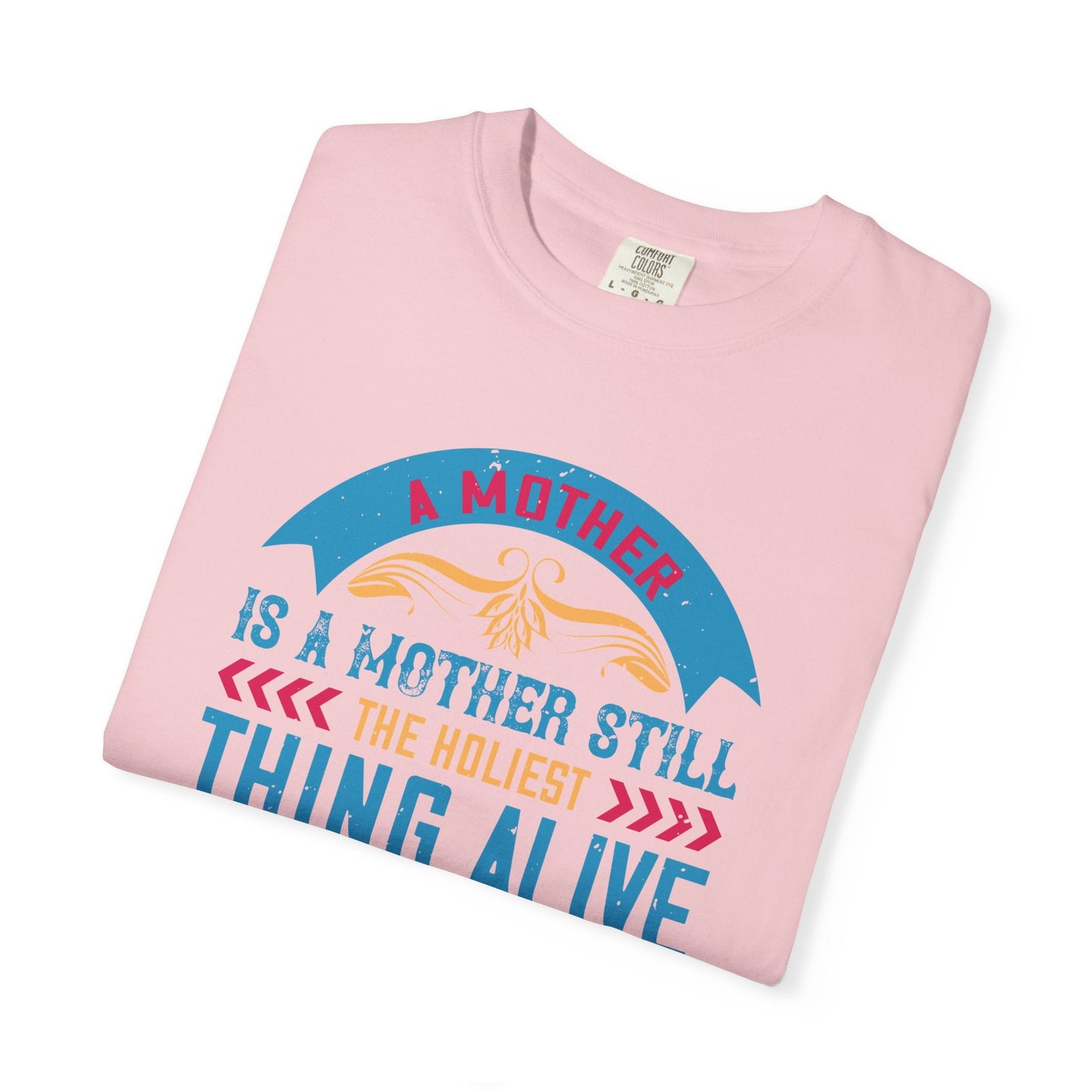 Mom T-shirt Mother Day Mama Tee Unisex Comfort Colors Garment-Dyed Cotton h52