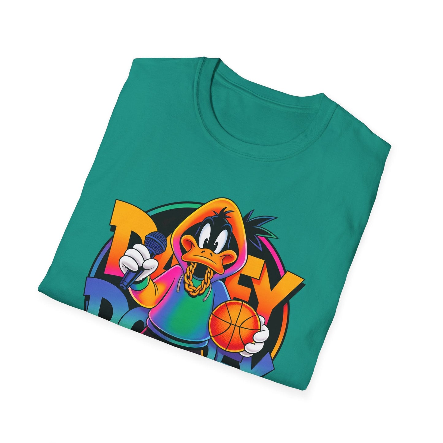 Funny Cartoon Animals T Shirt With Animation Print Unisex Softstyle Graphic Cotton Tee