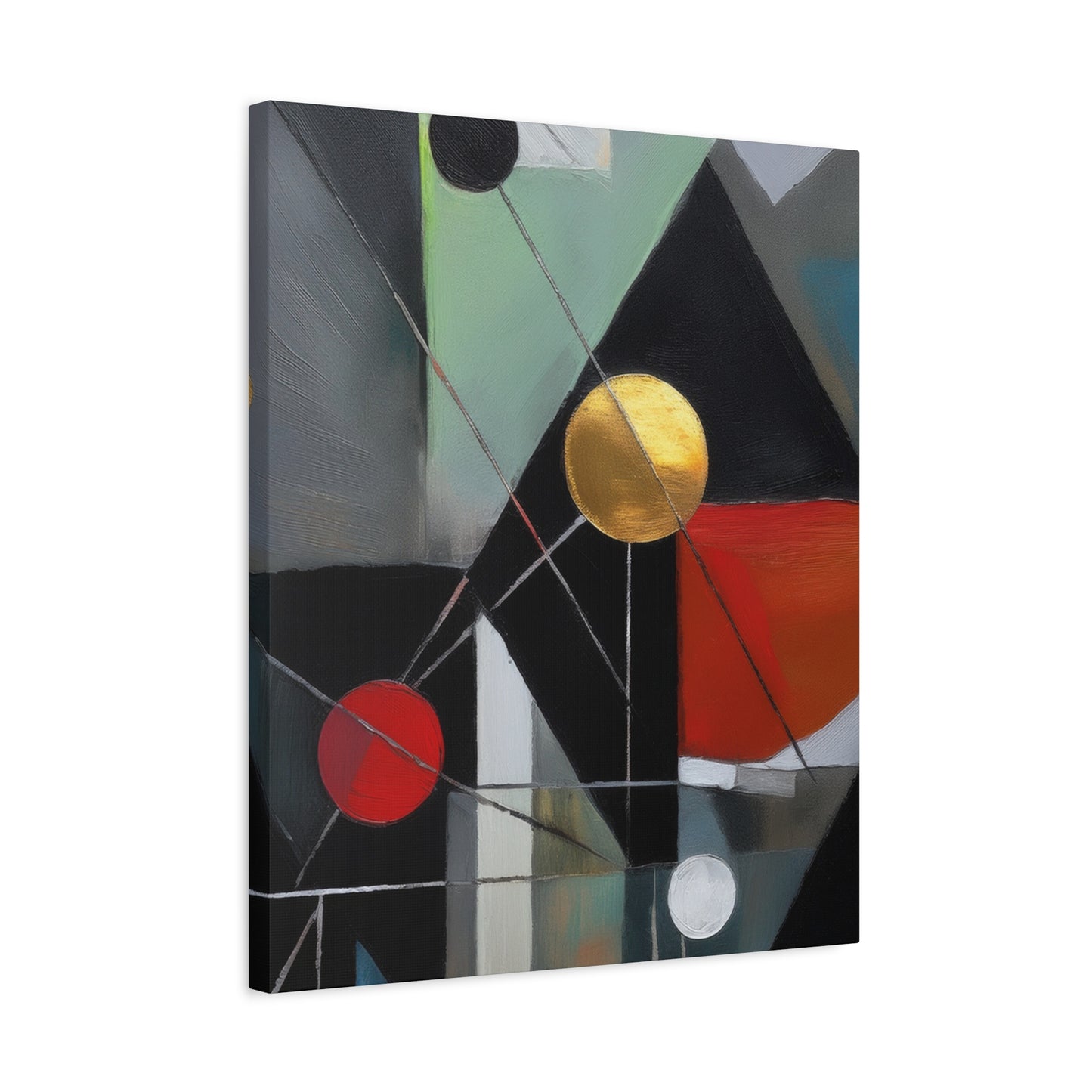 Abstract Oil Painting Print Canvas 20x24,20x30,24x30 24x32,24x36,30x40 32x48,36x48,40x60 Pine-Wood Inner Frame ABS-159