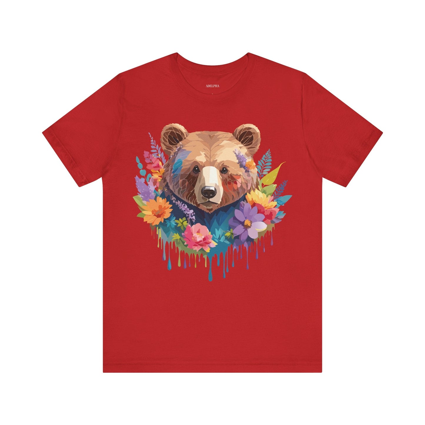 Adelpha Vintage Inspired Graphic Tee Unisex Short Sleeve Shirt