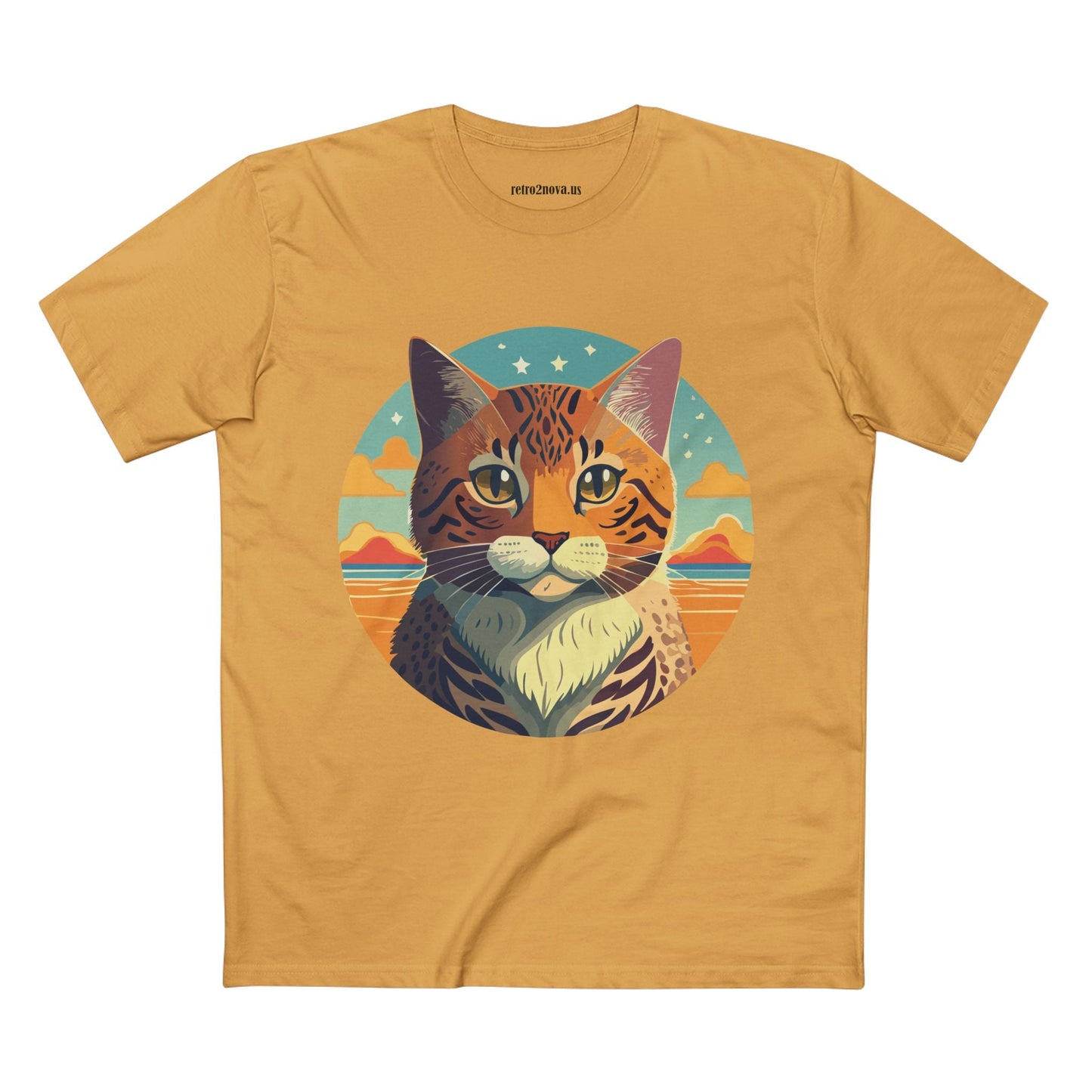 Unisex Premium Cotton Tee With Original Cat Art Design Animal Shirt For Cat Lovers Comfortable Breathable Everyday Wear