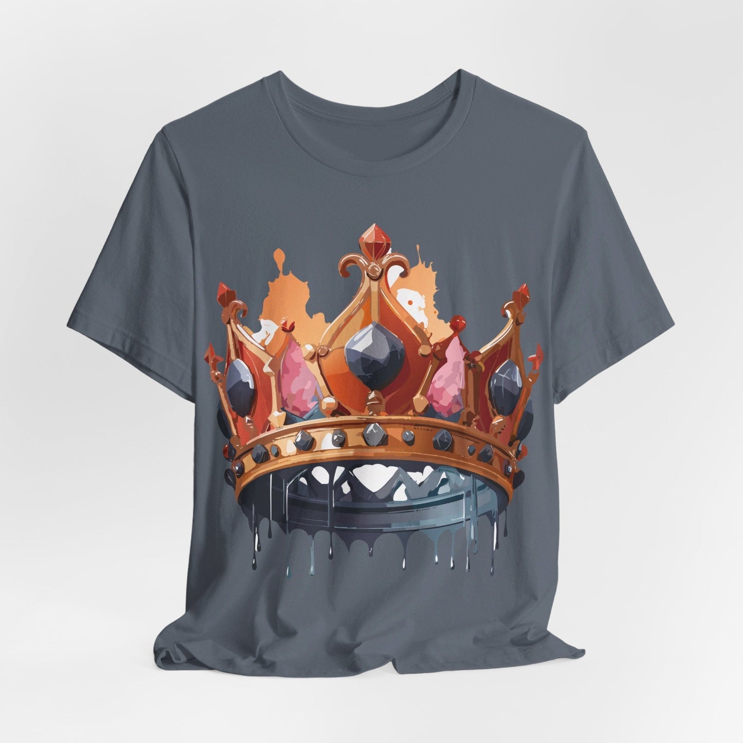 Adelpha Crown Graphic Tee Unisex Jersey Short Sleeve Art Design Vintage Inspired Shirt