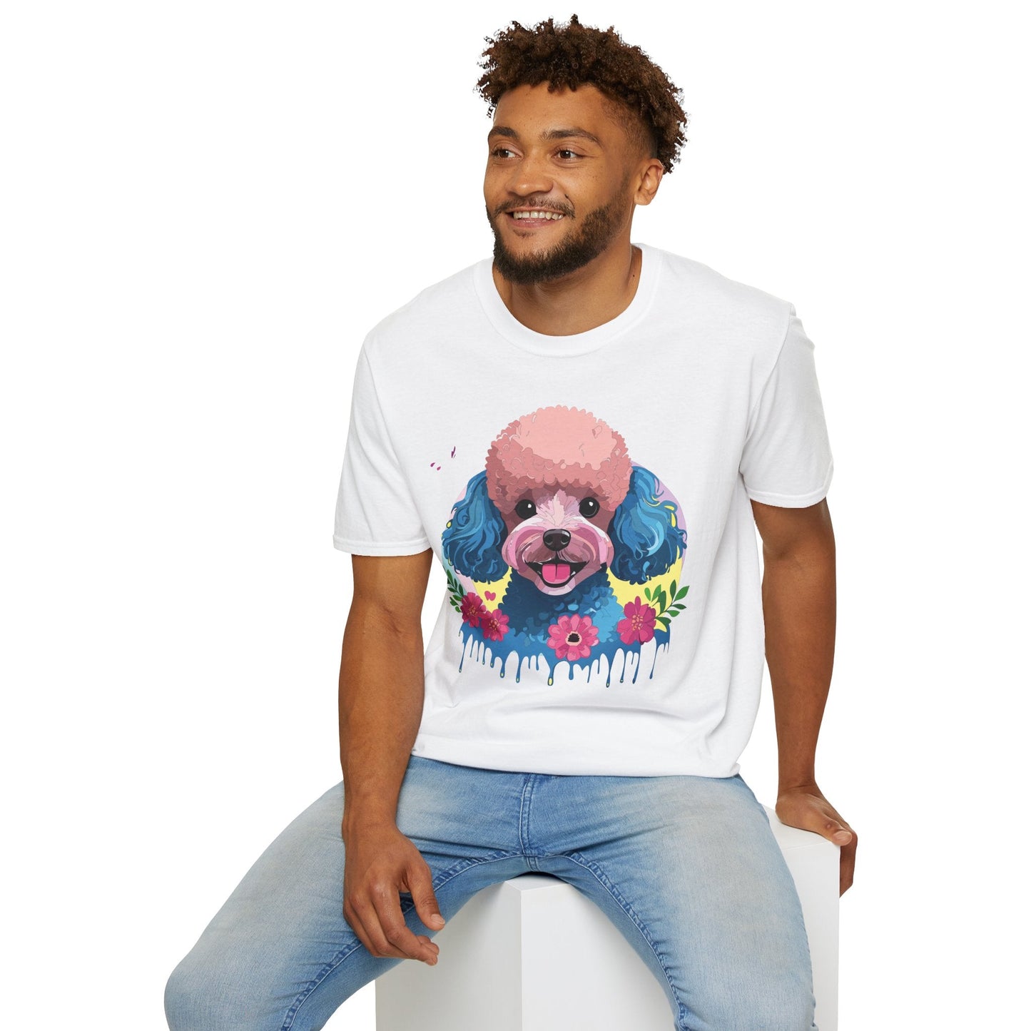 Dog Shirt Unisex Animal Tee Gildan Softstyle 64000 100 Percent Cotton
