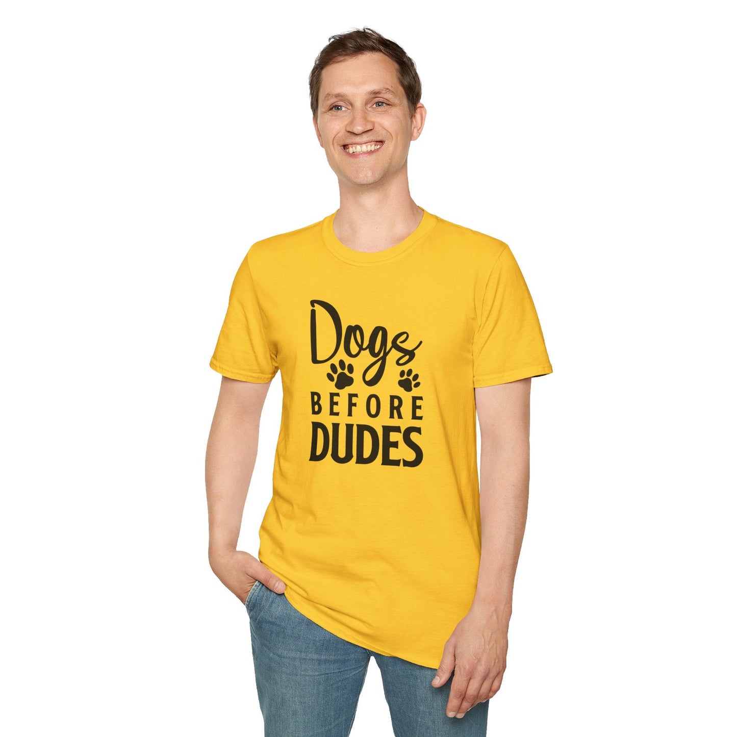 Dog Slogan T Shirts Funny Quotes Tee Unisex Softstyle Cotton Tee 100 Percent Ring Spun