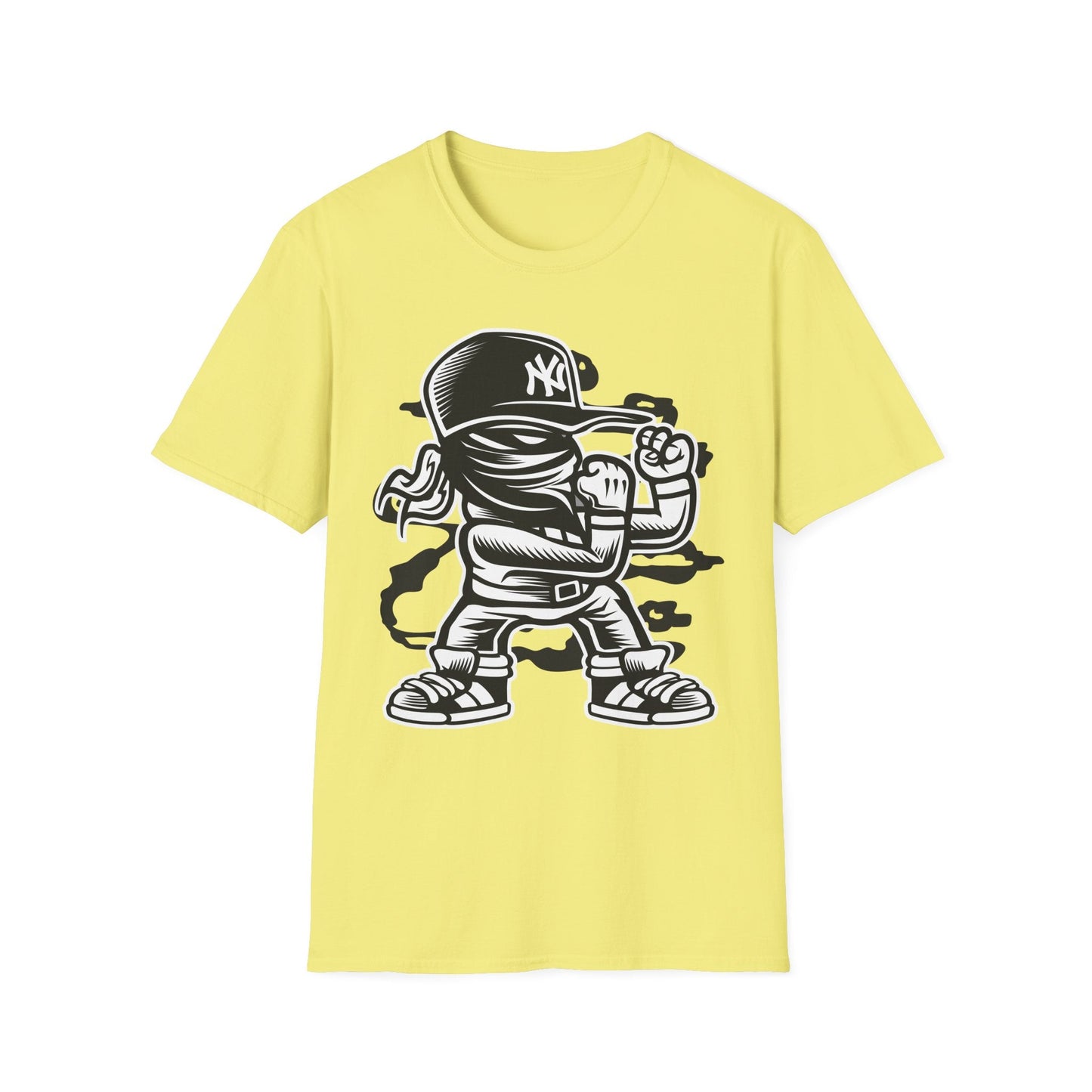 Cartoon T Shirt Animation T Shirt Funny Tee Shirt Unisex Softstyle Cotton Tee Gildan 64000