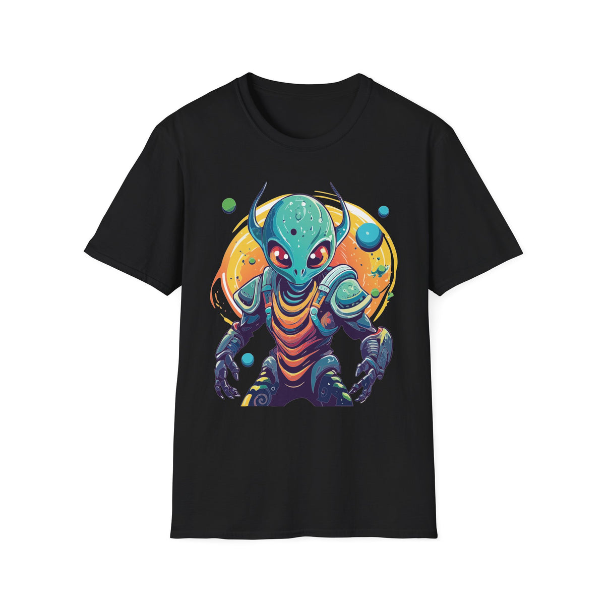Alien Cosmos Graphic Tee Gildan Unisex 100 Cotton Tee Shirt a10