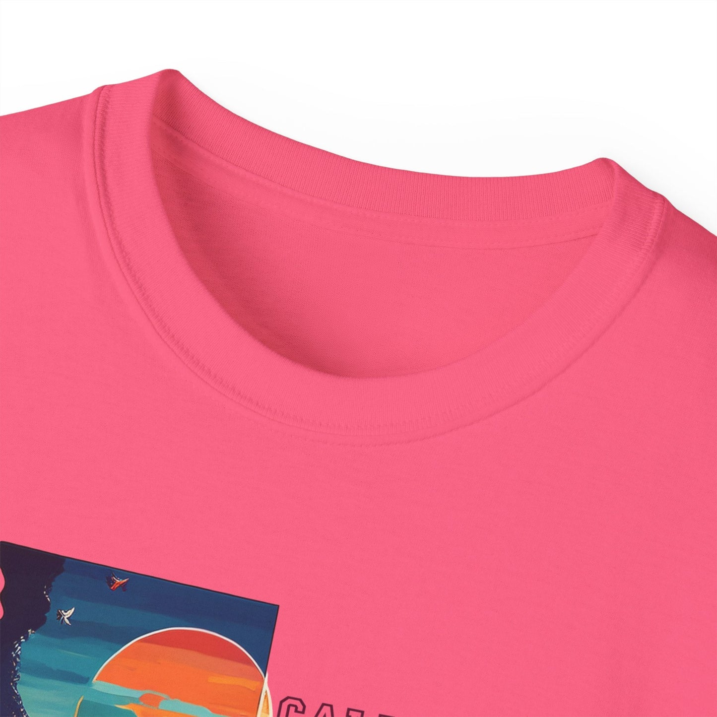 California Graphic Unisex Cotton T‑Shirt 2