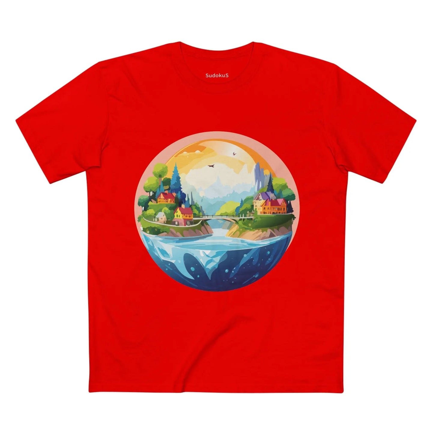 Fantasy Graphic Unisex 100 Cotton Staple Tee 4