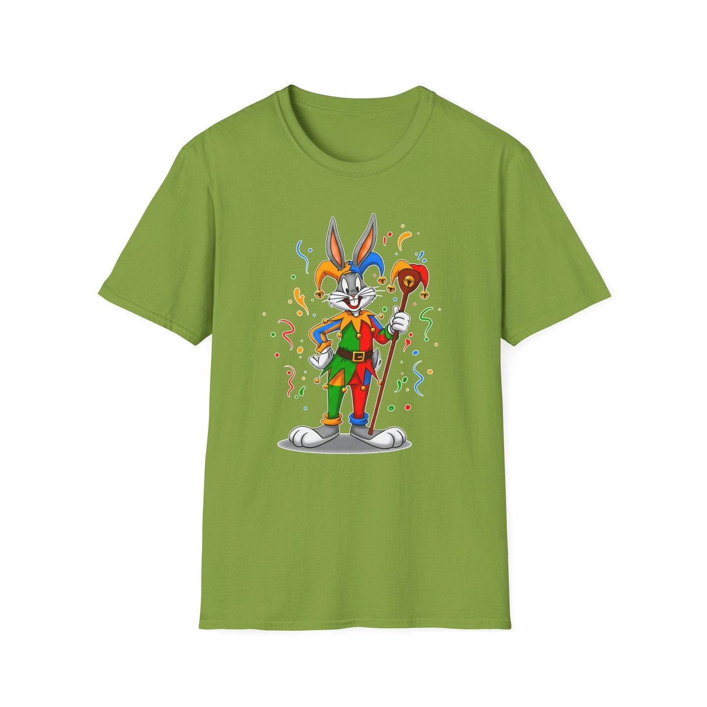 Bugs Bunny Shirt Unisex Short Sleeve T Shirt Cartoon On T Shirt Animation Tee Gildan Softstyle 64000