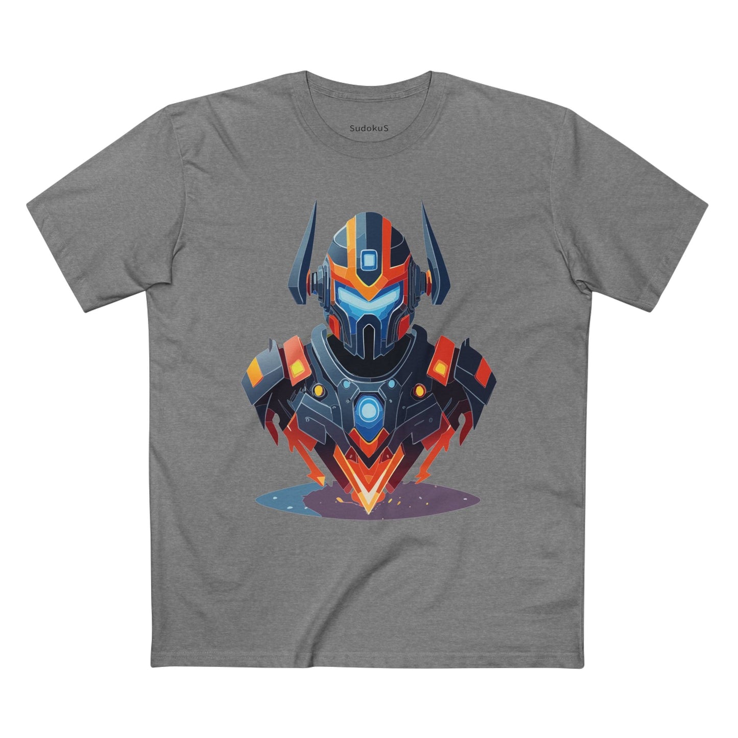Cyborg Robot Graphic Unisex 100 Cotton Staple Tee 10