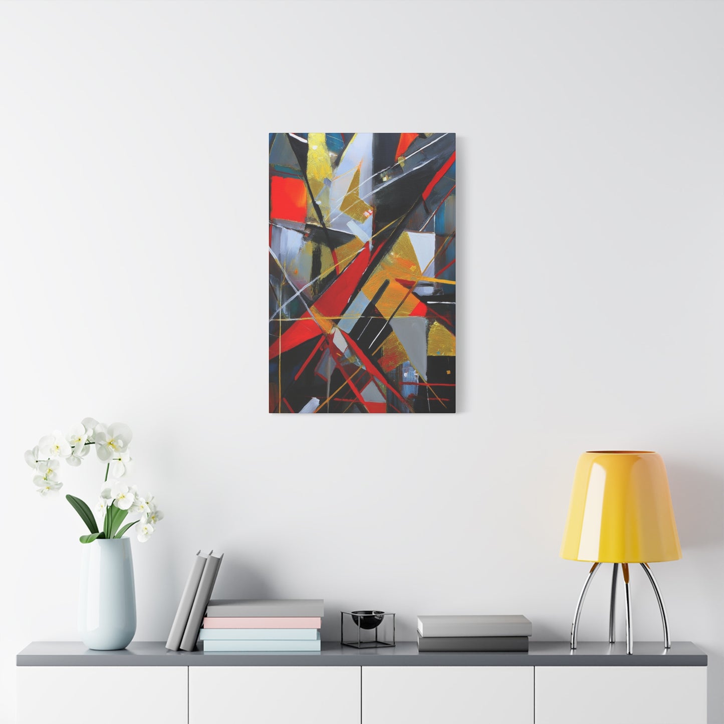 Abstract Oil Painting Print Canvas 20x24,20x30,24x30 24x32,24x36,30x40 32x48,36x48,40x60 Pine-Wood Inner Frame ABS-194