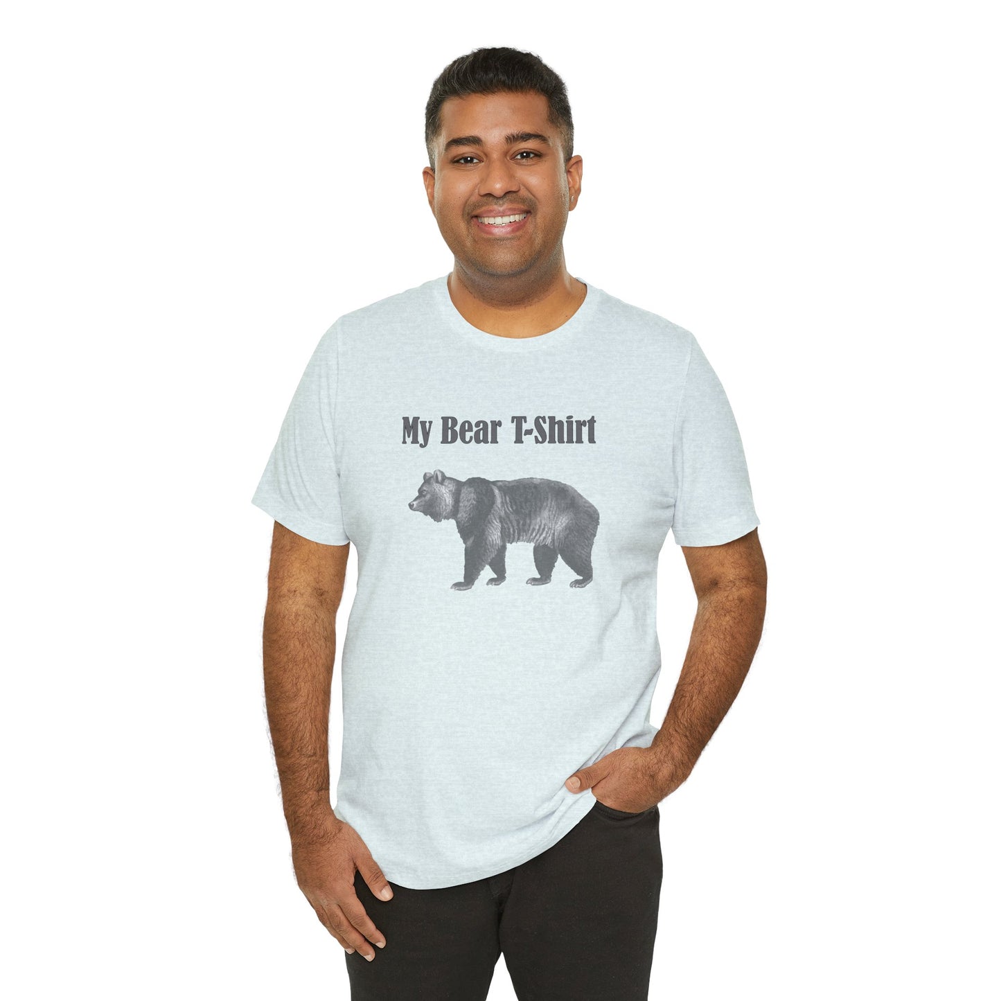 Unisex Cotton Tee Shirt with animals Print