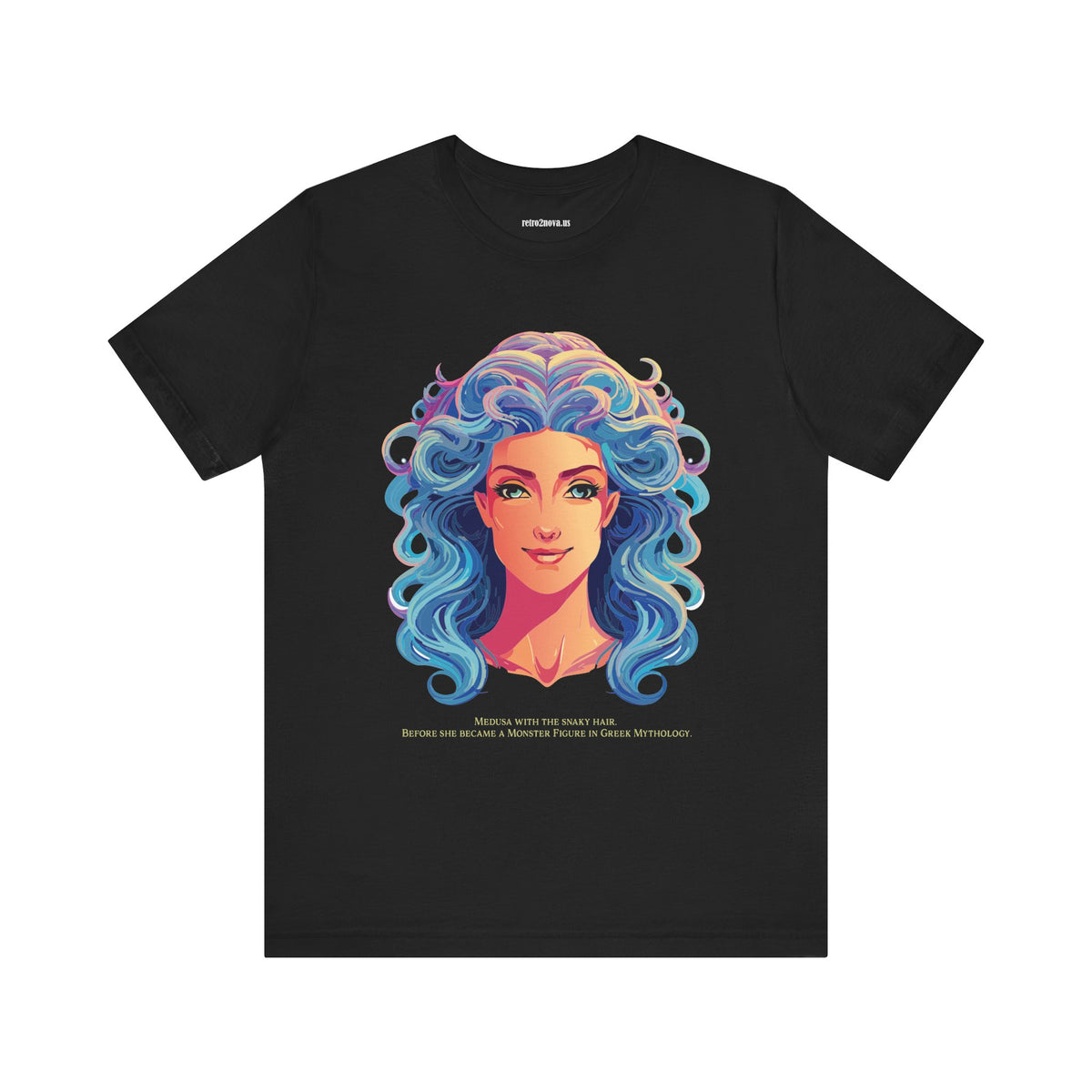 Goddess Graphic Unisex Cotton Bella+Canvas Tee with Medusa