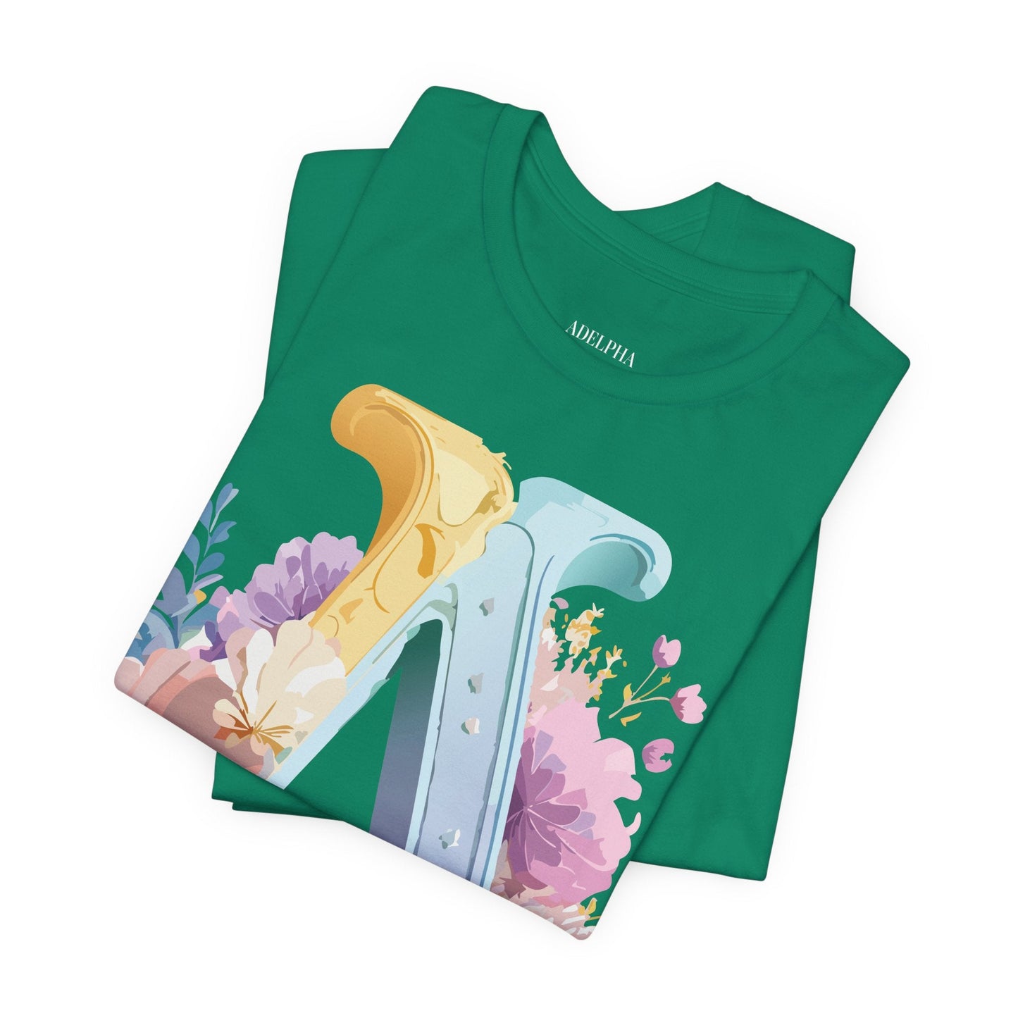 Letter A Shirt Unisex Graphic Tee With Vintage Inspired Adelpha Artwork For Everyday Wear