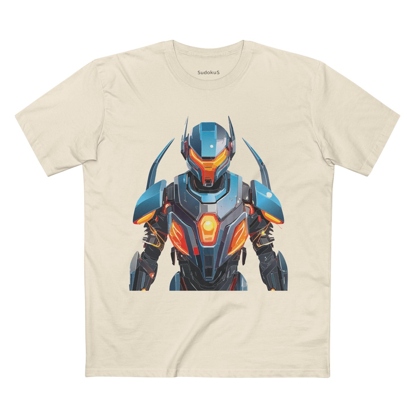 Cyborg Robot Graphic Unisex 100 Cotton Staple Tee 21
