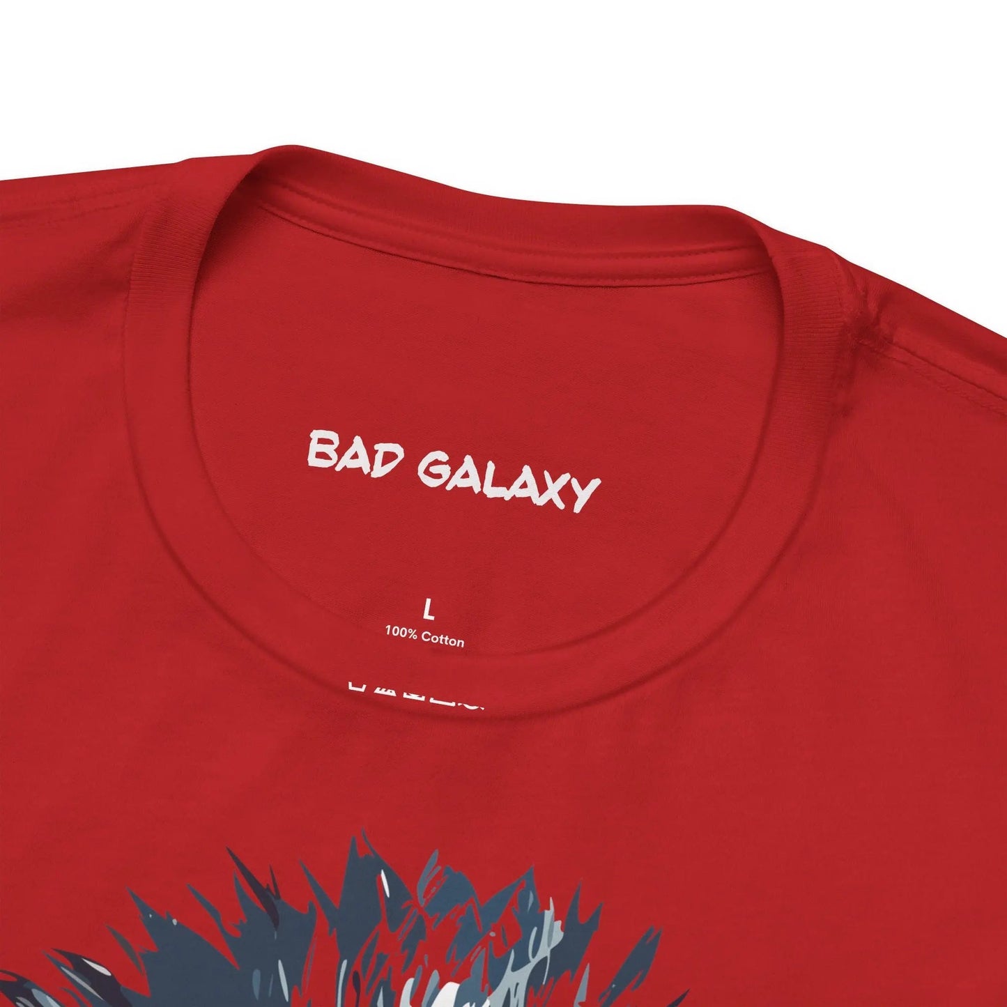 Punk Rock Tee Shirt From Bad Galaxy 100 Percent Cotton Eco Friendly Inks Made To Order USA Designed
