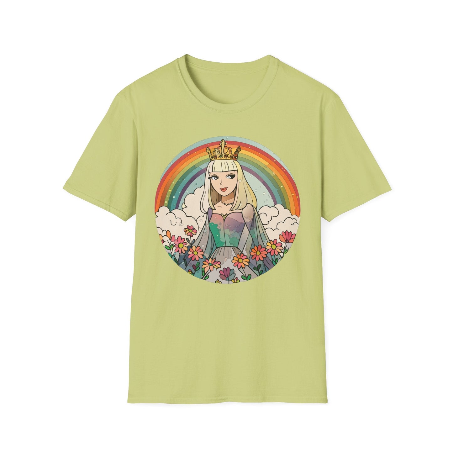 Womens Graphic T Shirt Art Design Tee Softstyle 100 Percent Ring Spun Cotton Comfort