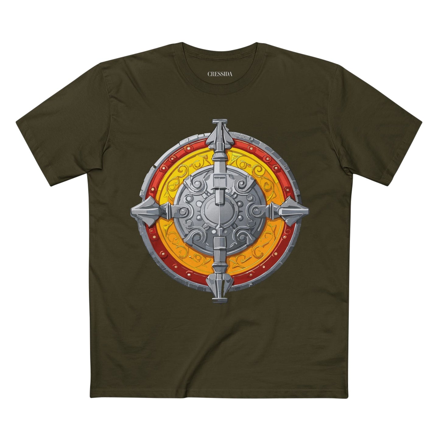 Antique Gold Coin Graphic Design T-Shirt Unisex 100 Cotton With Golden Print Artwork Tee 13