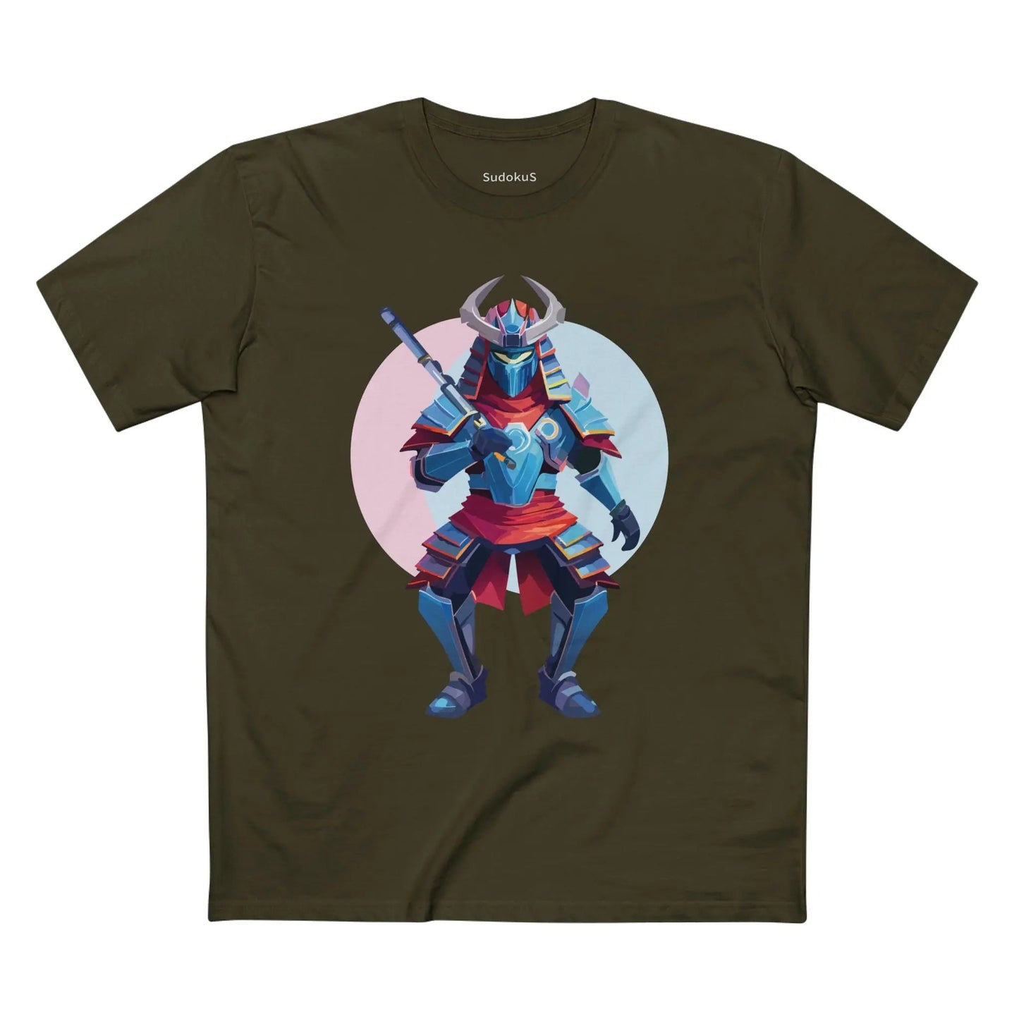 Samurai Graphic Unisex 100 Cotton Staple Tee 22