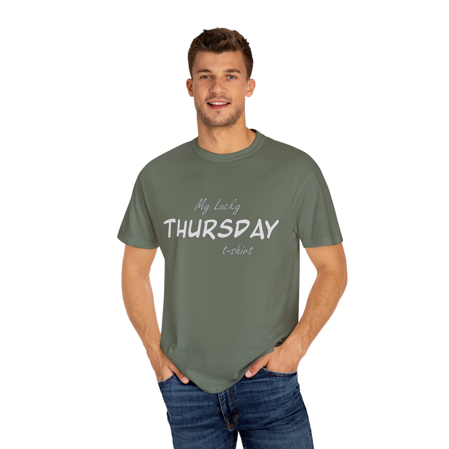 Unisex T-shirt with weekdays design