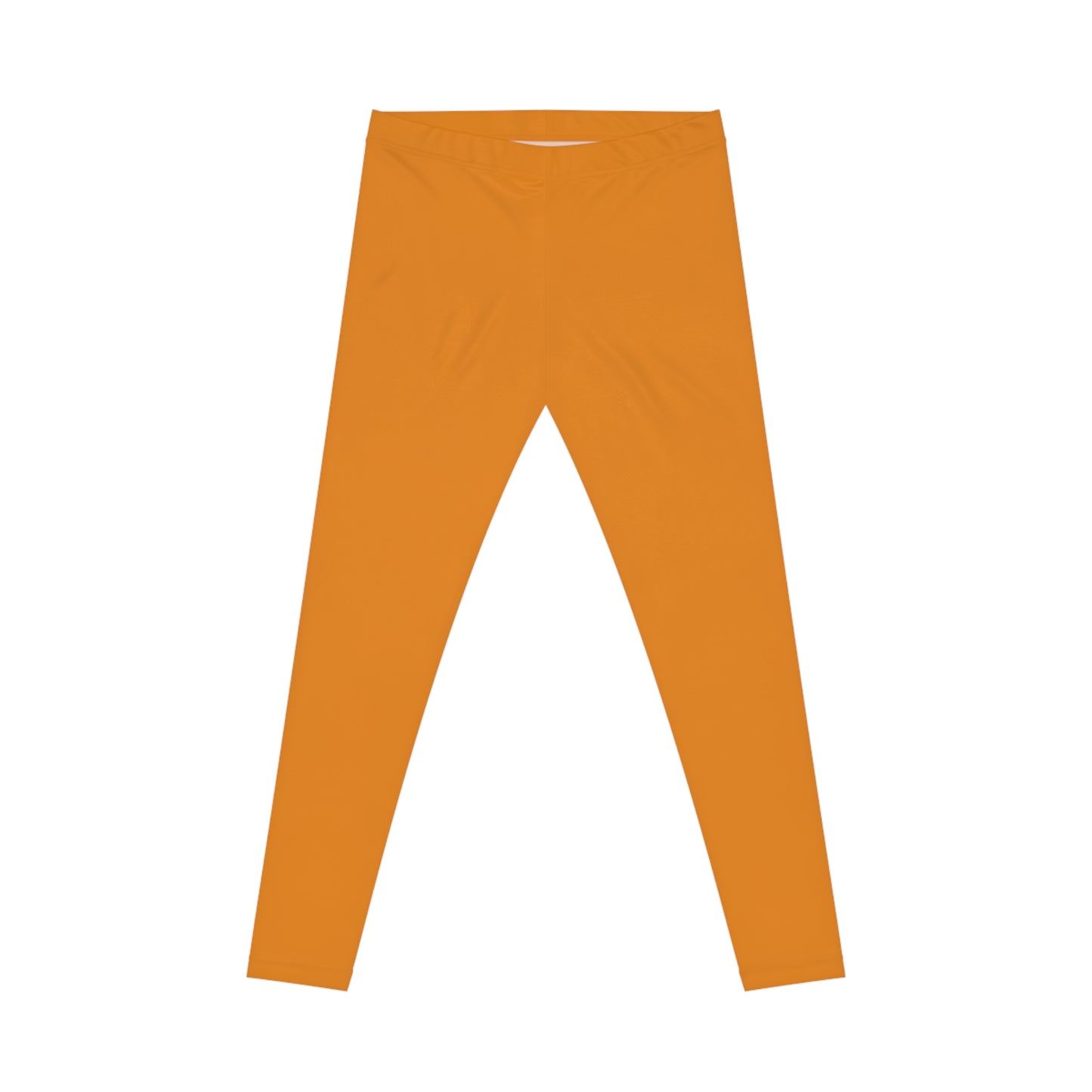 Amber Earth Color Women's Poly-Span Casual Leggings XS-2XL