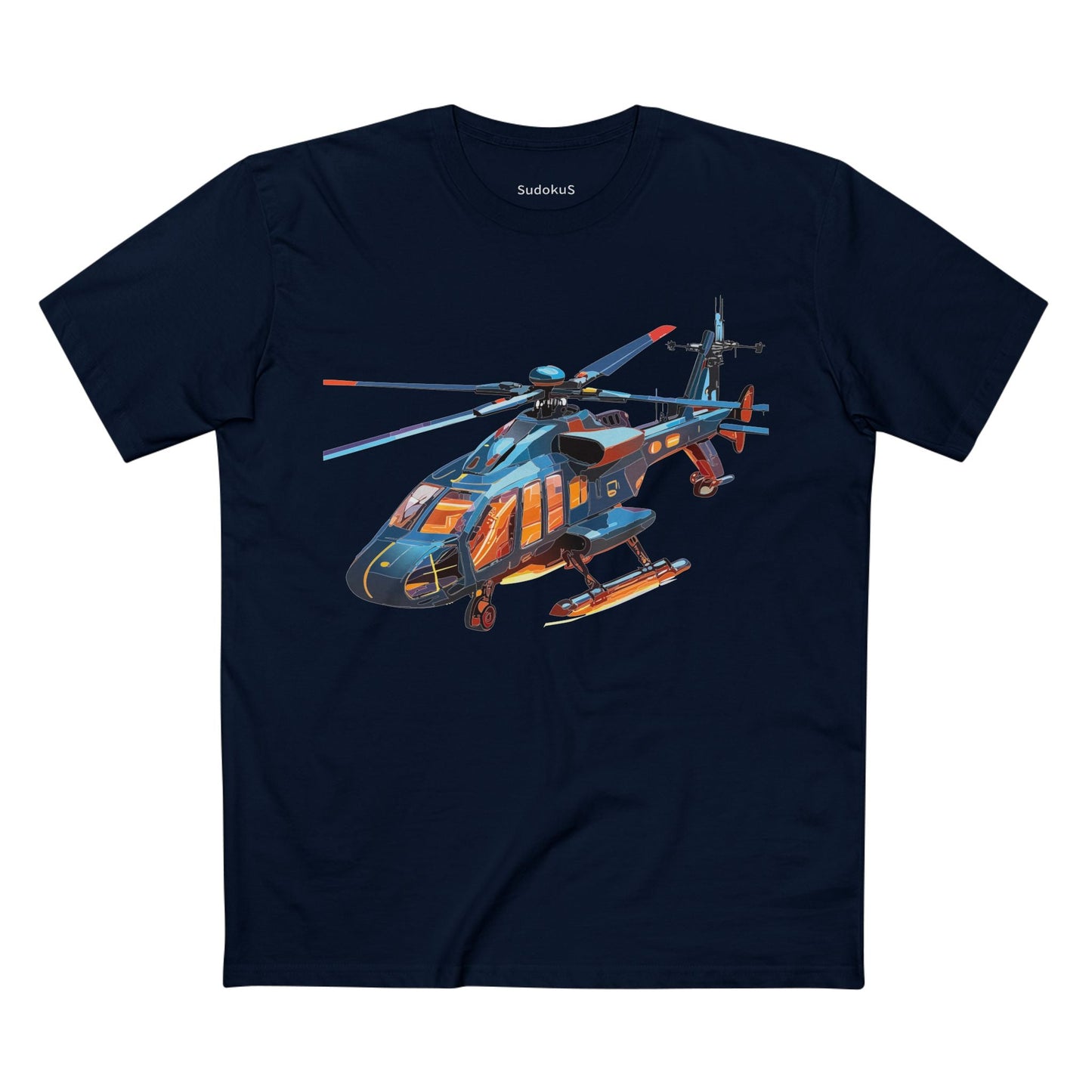 Chopper Graphic Unisex 100 Cotton Staple Tee 3