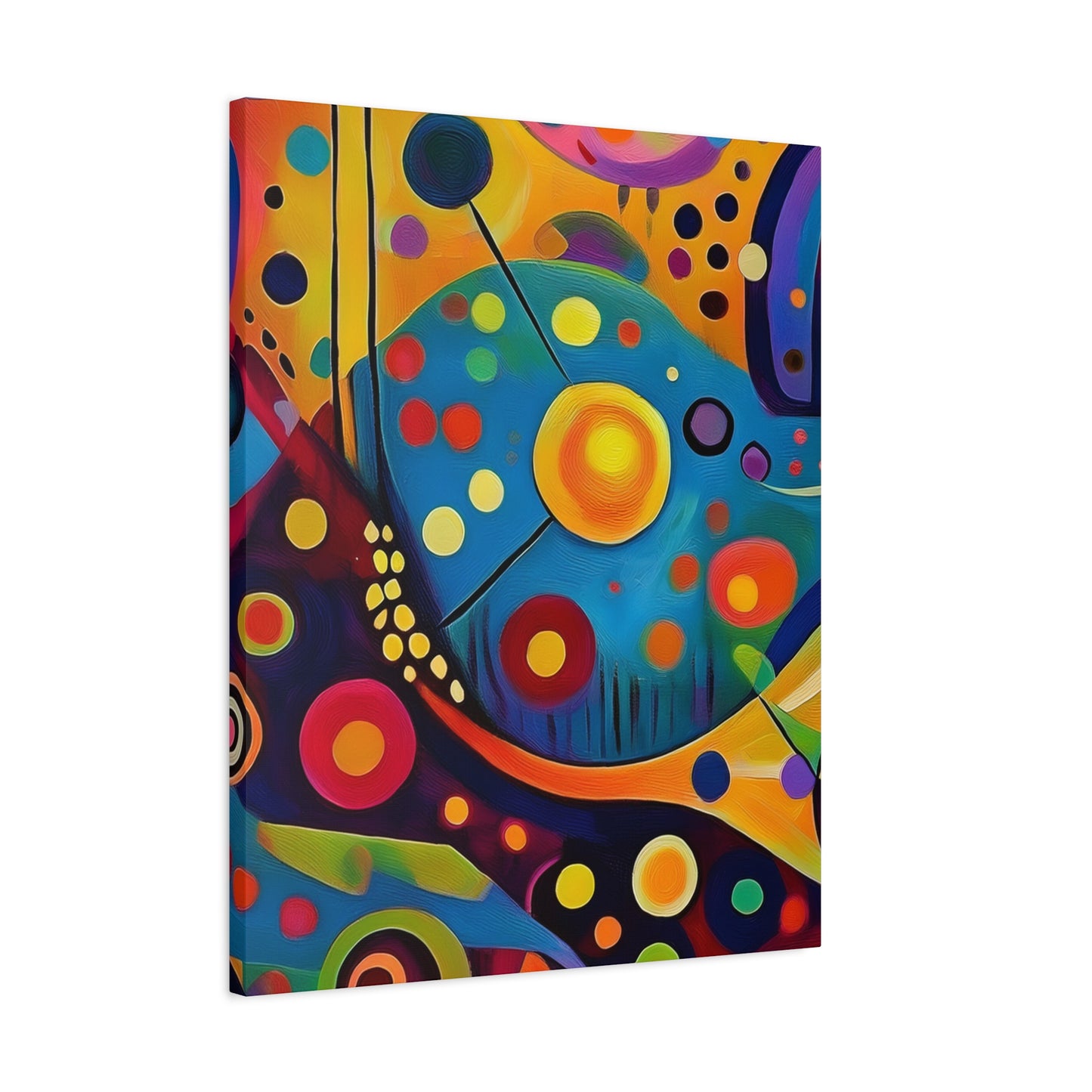 Abstract Oil Painting Print Canvas 20x24,20x30,24x30 24x32,24x36,30x40 32x48,36x48,40x60 Pine-Wood Inner Frame ABS-124