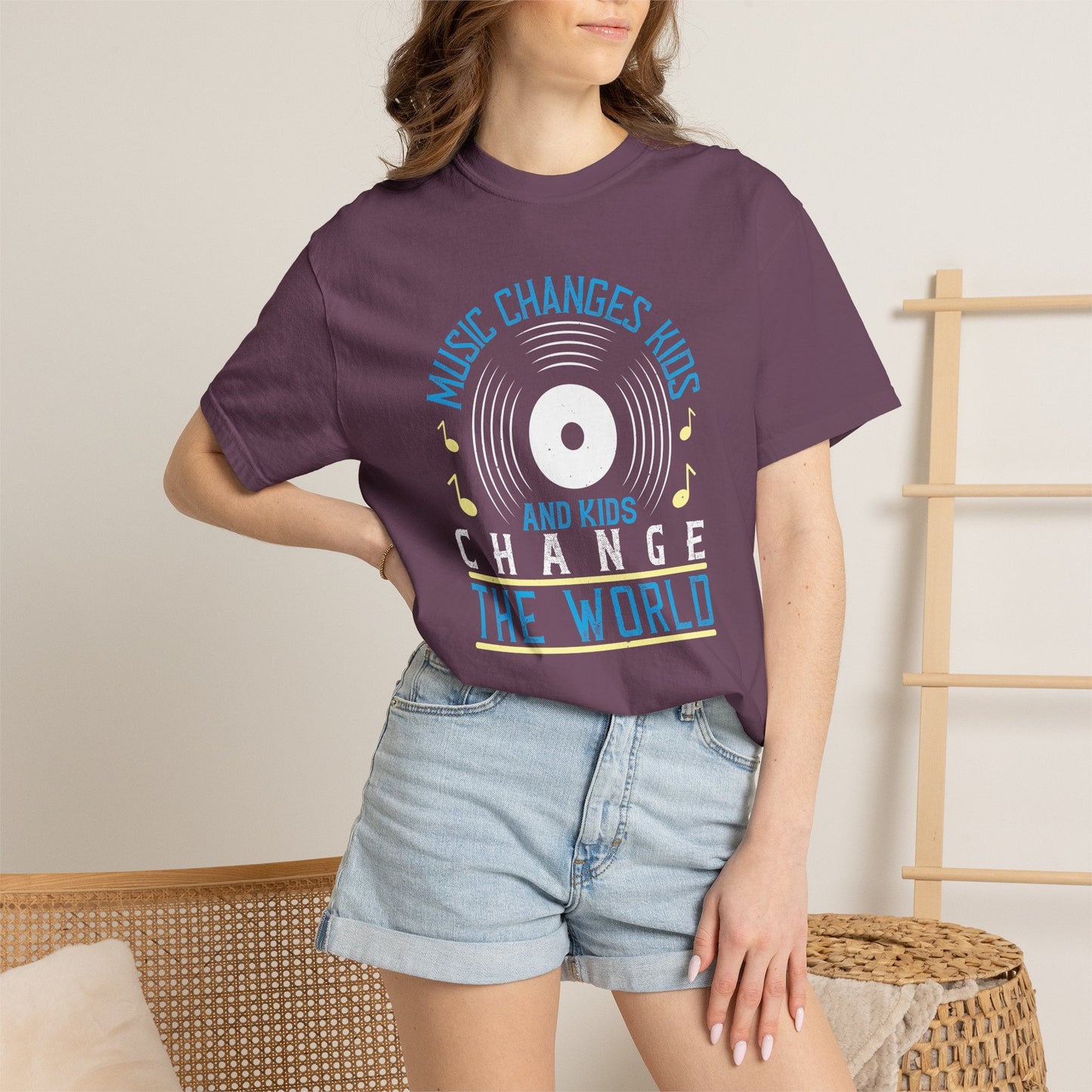 Music Graphic Design Unisex Cotton T-shirt m22