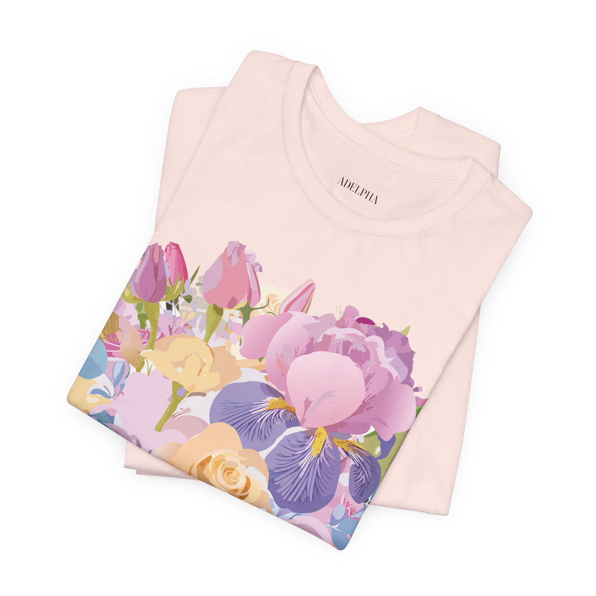 Floral Graphic Tee Shirt - Bella+Canvas Unisex 100 Cotton 41